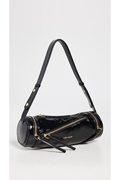 olivia gate حقيبة كتف أسطوانية متعددة الأقفال