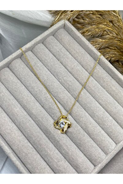 Kaan Accessoire Infinite Bond Necklace: the Expression of Love and Elegance Zircon Stone Necklace