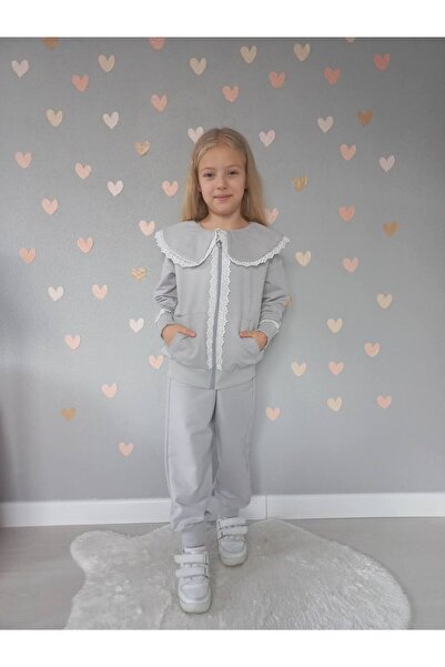 vera kids Tarz Guipure Zipper Suit