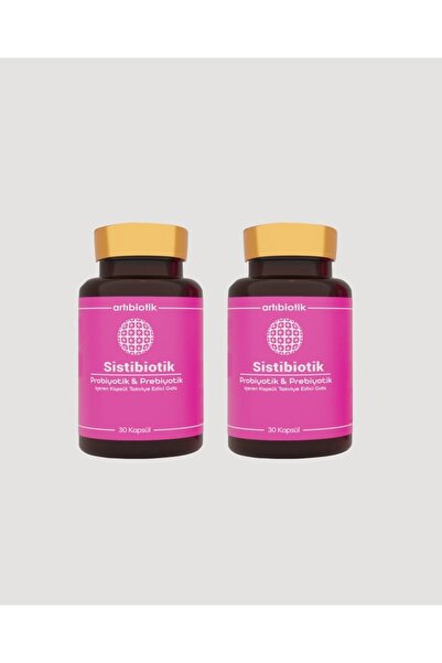 Artıbiotik Sistibiotik D-Mannoz ve Turna Yemişi İçeren Takviye Edici Gıda 30 + 30 Kapsül