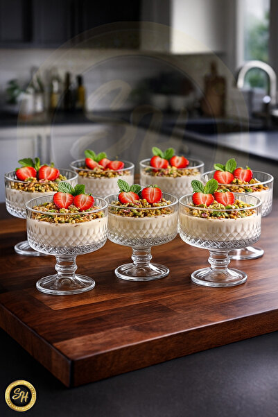 Snow Homs 1 Magnolia Bowl Dessert Bowl Ice Cream Bowl Multi-Purpose Serving Bowl with Stand