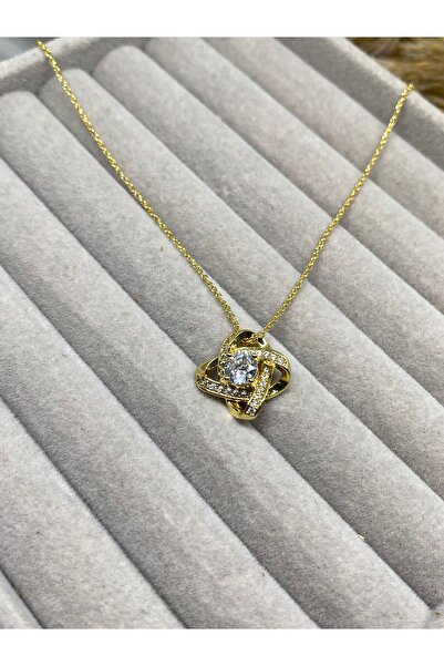 Kaan Accessoire Infinite Bond Necklace: the Expression of Love and Elegance Zircon Stone Necklace