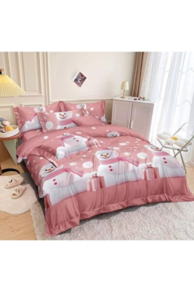 Amigo FINET bed linen for 2 people, Santa Claus, set of 6 pieces