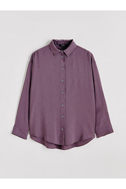 LC Waikiki Oversize Modal Mixed Γυναικείο Πουκάμισο