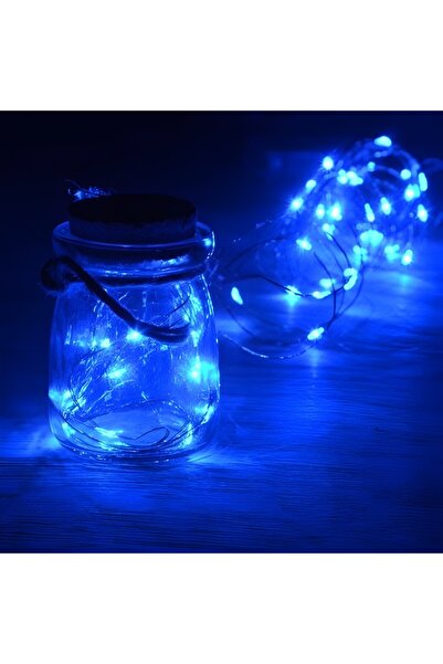 Flippy ® Șir luminos liniar de Crăciun, sârmă de cupru, 8 moduri de iluminare, telecomandă, 10 m, 100 LED-uri, USB, 4,5