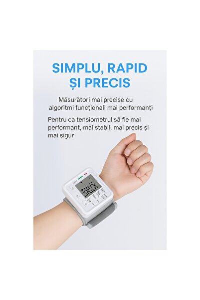 7LIFE Blood Pressure Monitor, dual, LCD screen, adjustable cuff 22-32 cm, 90 memories, white