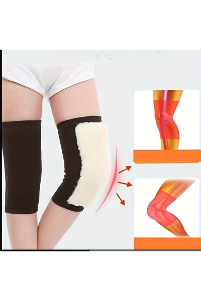 ORGANICYOU YIWU 1 Çift Kalın Polar Bacak Kılıfı - Erkek & Kadın için Kışlık D...