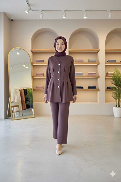 by nursel çiçek Women's Trendy Scuba Suit with Tights