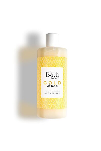 THE BATH FACTORY Gold Aura Shower Gel, The Bath Factory, 400 ml