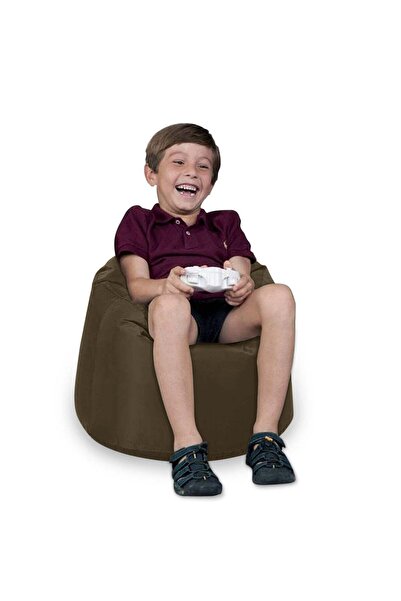 Anderson Ultra Soft Small Luxury Waterproof Bean Bag Chair - Brown