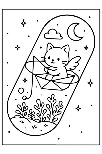 Disney Carte De Colorat Cu Pisici , 50 Ilustrate A4 Coperti Cartonate si Laminate