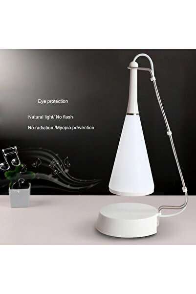 OEM Levitating night light- white with touch-adjustable light and Bluetooth speaker