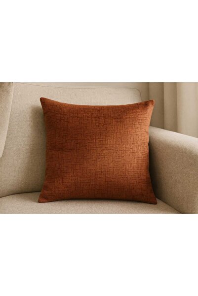 Sfmstore غطاء وسادة مزخرف من قماش الشنيل مقاس 45x45 سم غطاء وسادة ذو ملمس مميز