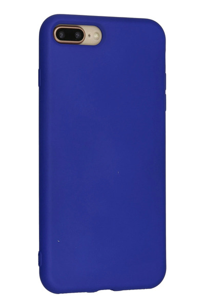 NewFace Drnds iPhone 7 Plus Case Nano Inside Velvet Silicone (222746) - Dark Blue