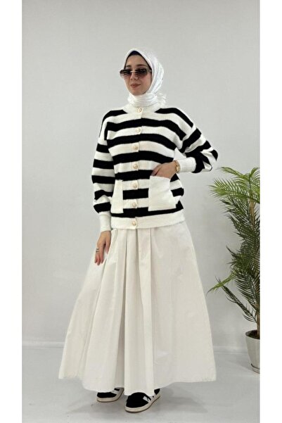 Tebrikler tekstil كارديجان شتوي نسائي موديل G4122