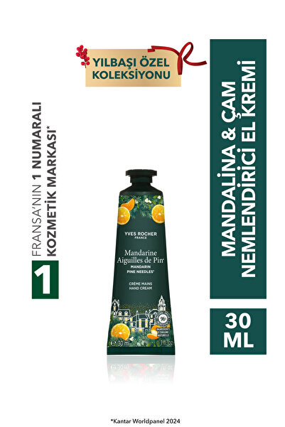 Yves Rocher Yılbaşı El Kremi- Mandalina & Çam 30 ml-60843