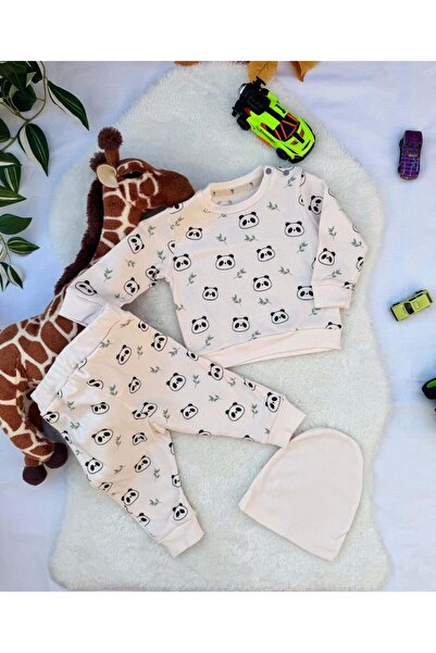 KapsülBebek 100% Organic Cotton 3-Piece Baby Set