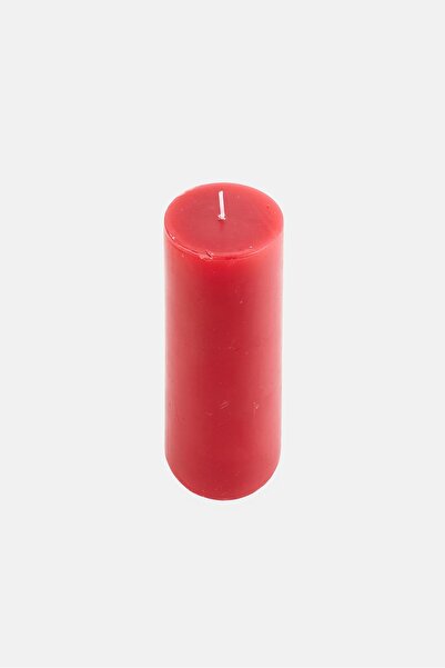 Muy Mucho Christmas Magic Pillar Candle, Red