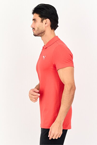 Puma Men Sportswear Fit Short Sleeve Outdoor Polo Shirts, Red