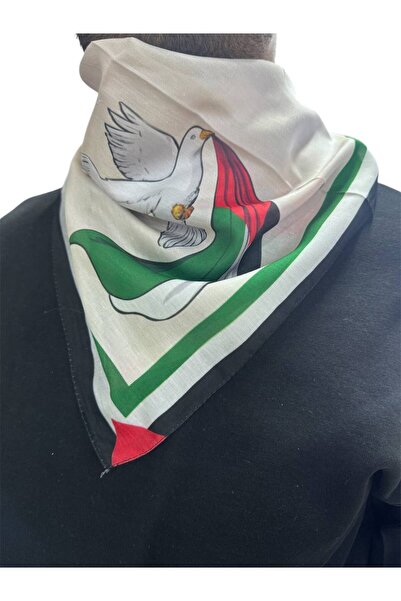 ALDAIYR 3 Palestine Themed Scarf 50X50 Unisex Suitable for Daily Use Pashmina Shawl Keffiyeh Palestine