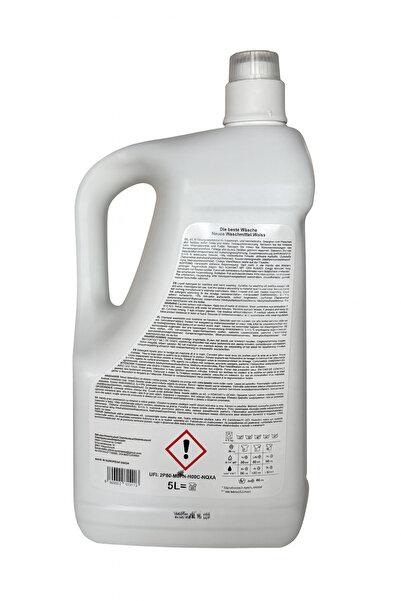 ABAS Laundry Detergent "Die beste Wäsche" – 5L, White, Super Cleaner, 100 washes