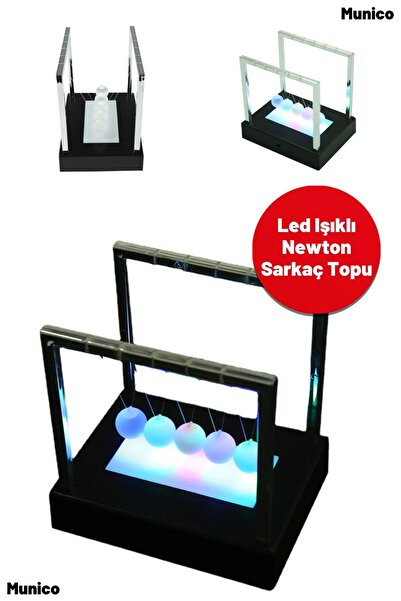 Munico Newton Beşiği Bilim Denge Topu – Fiziksel Sallanan Sarkaç | Dekoratif ...