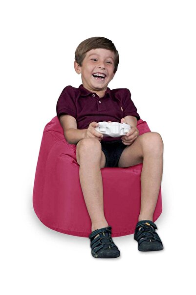 Anderson كرسي بين باج صغير فائق النعومة ومقاوم للماء - وردي