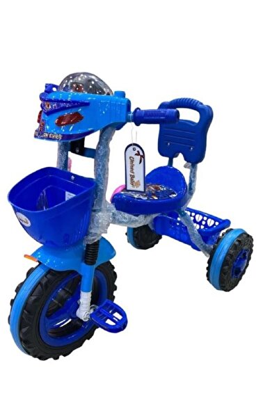 Unitedbaby دراجة ثلاثية العجلات للأطفال مع سلة مزدوجة و تأثيرات موسيقية وإضاء...