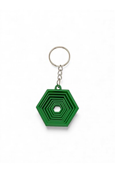 Sağlıkçı Shopping Breloc cu tematică Hexagon Fidget pentru ameliorarea stresu...