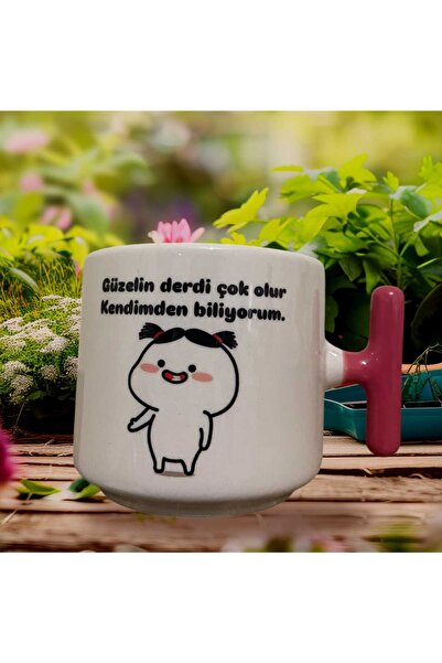 GameFruy Beauty Has Many Troubles Double-Sided Printed Mug - Ceramic Tea, Coffee Gift Cup