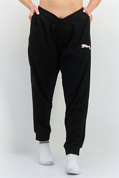 Puma Women Regular Fit Training Sweatpants, Black