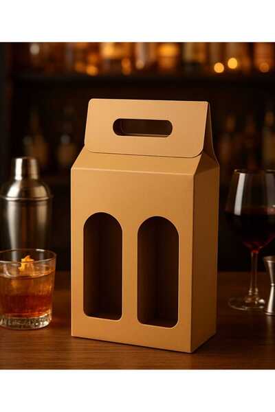 OEM Pack of 50 Cardboard boxes for 2 bottles