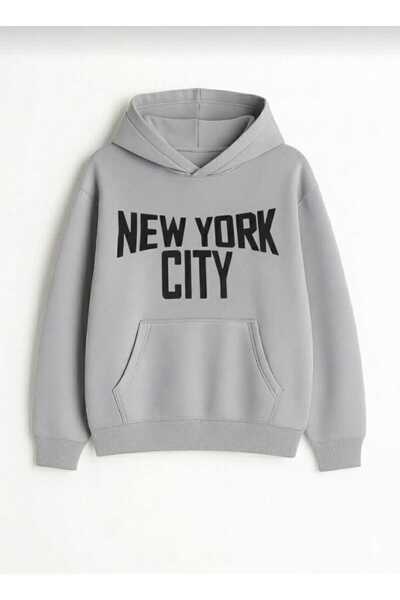 woonkey Unisex Premium Hooded Streetwear Hoodie 2-Piece Set Trend Model Sweatshirt Special Printed Models