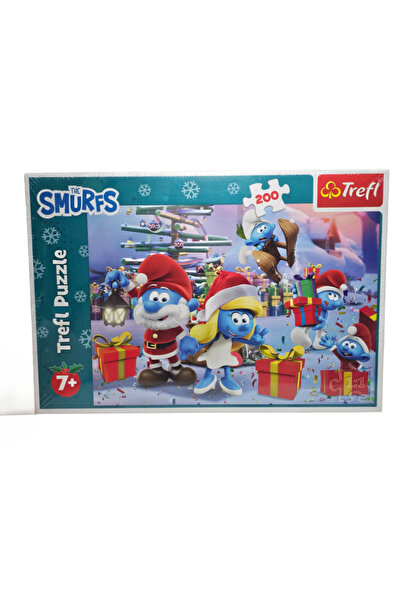 OEM Smurfs Puzzle, 200 pieces, 27x20 cm, Unisex, educational game