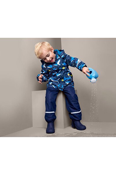 Tchibo سترة حرارية للأولاد الصغار، لون أزرق داكن