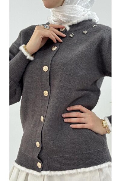 Tebrikler tekstil سترة شتوية نسائية أنيقة ومريحة موديل G4123