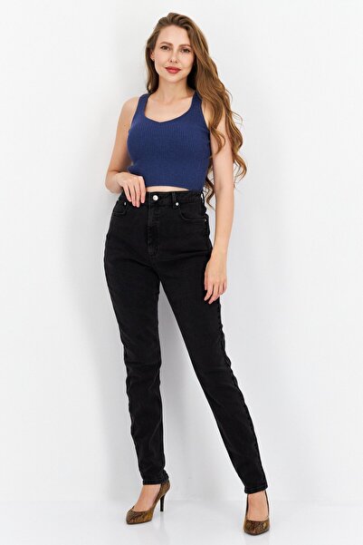 Asos Design Women Tall Fit Plain Stretchable Denim, Black