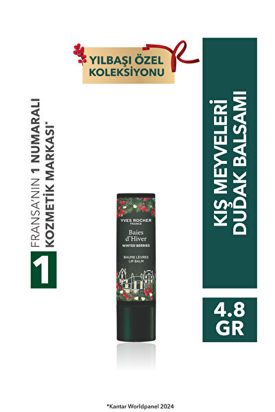 Yves Rocher Yılbaşı Kış Meyveleri Dudak Balsamı-4.8 gr-61415