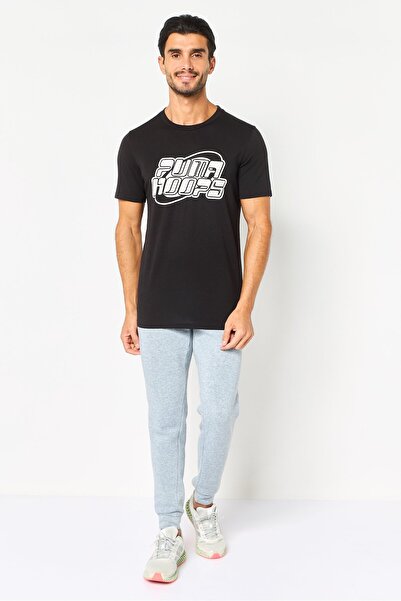 Puma Men Sportswear Fit Short Sleeve Perimeter Outdoor T-Shirt, Black