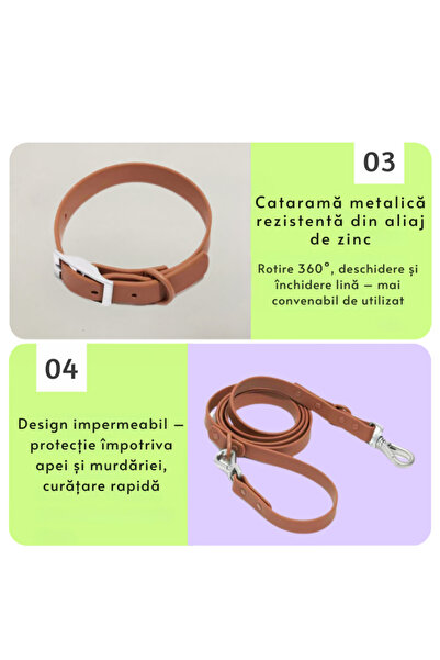 AMNIX AMNIX® Adjustable Harness Set for Dogs – Comfort, Safety and Control