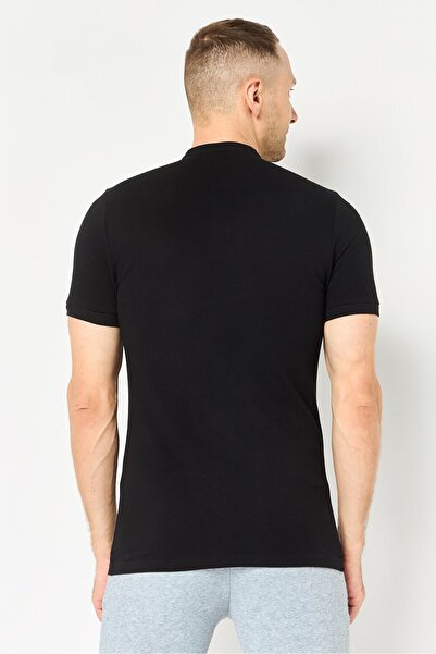 Puma Men Sportswear Fit Short Sleeve Outdoor Polo Shirt, Black