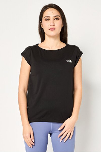 THE NORTH FACE Women Sportswear Fit Short Sleeve Training Top, Black