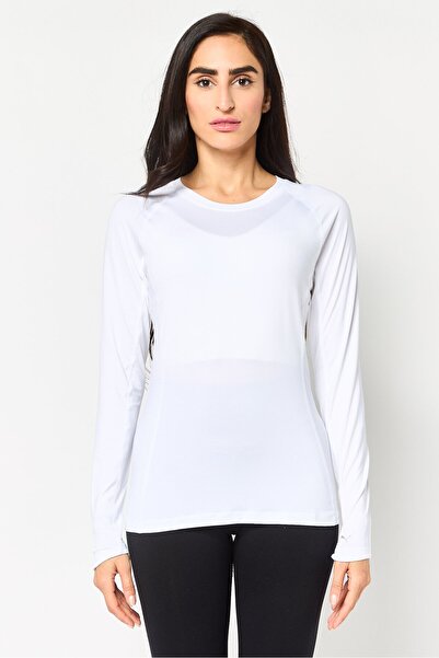 Puma Women Sportswear Fit Long Sleeve Training Top, White