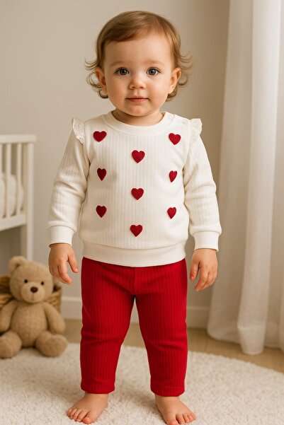 KapsülBebek 100% Cotton Baby Girl 2-Piece Set