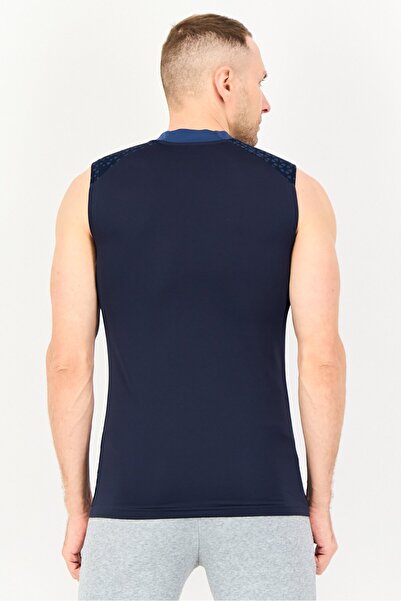 Puma Men Slim Fit Sleeveless Training Jersey, Navy