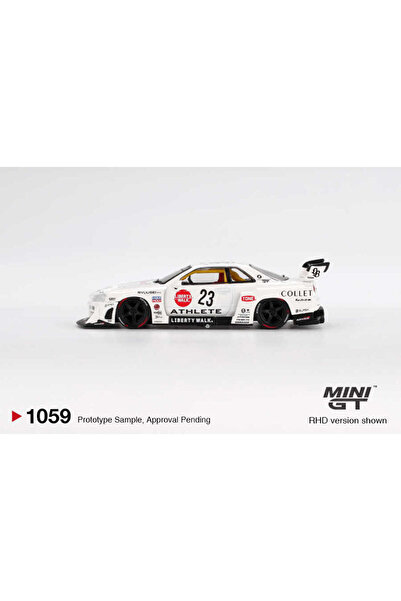mini gt 1:64 Nissan Lb-Er34 Super Silhouette Athlete/Collet Diecast Model Car