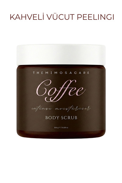 The Mimosa Care مقشر الجسم بخلاصة القهوة – مقشر الجسم بالقهوة 300 جرام – منظف...