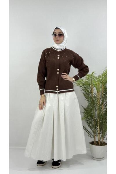 Tebrikler tekstil Women's Winter Cardigan Model G4119