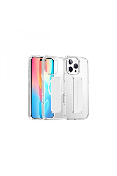 ceppark غطاء حماية جوكو لآيفون 16 برو ماكس ألفا ماجسيف مع حامل - شفاف