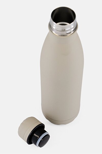 Muy Mucho Double Wall Steel Bottle 500ml, Grey